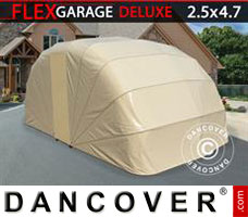 Portable garage Folding garage (Car), 2.5x4.7x2 m, Beige