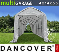 Portable garage multiGarage 4x14x4.5x5.5 m, White